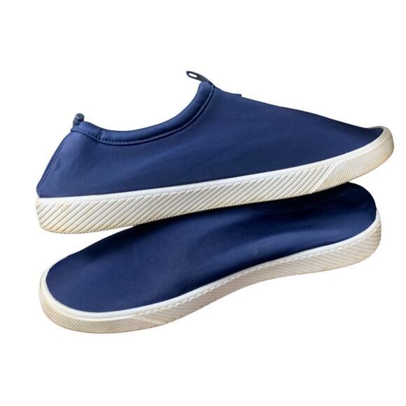 Lands\' End Mens Size 12 Navy Blue Slip On Quick Dry Neoprene Aqua Water Shoes main image 5